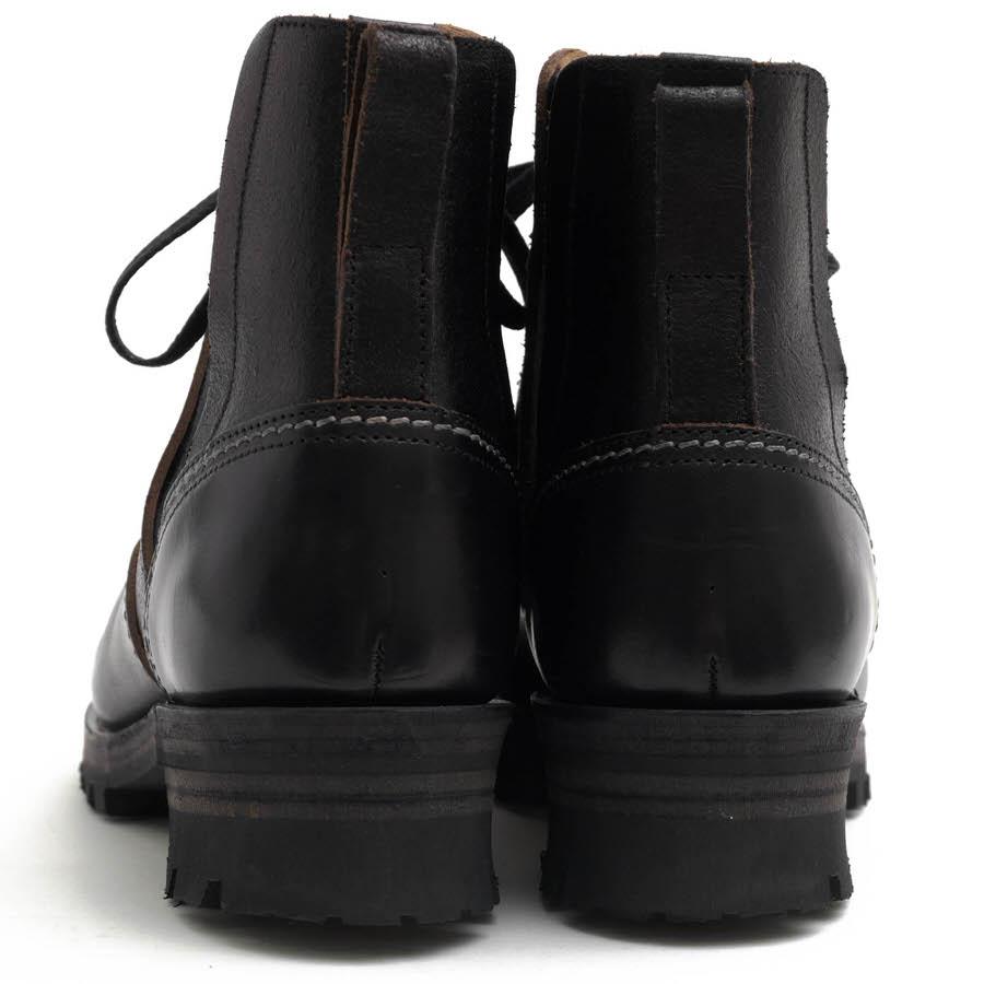 ○ショセ chausser NATORIYA なとりや別注 米国ホーウィン社クロムエクセル 牛革 ラフアウトレザー レースアップブーツ NT202 ワー 中古 chausser（ショセ） レースアップブーツ NT202 NATORIYA なとりや別注