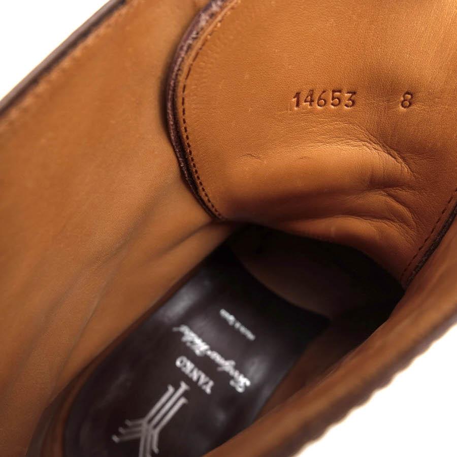 YANKO（ヤンコ） レースアップブーツ 14653 牛革 カーフ アンティーク