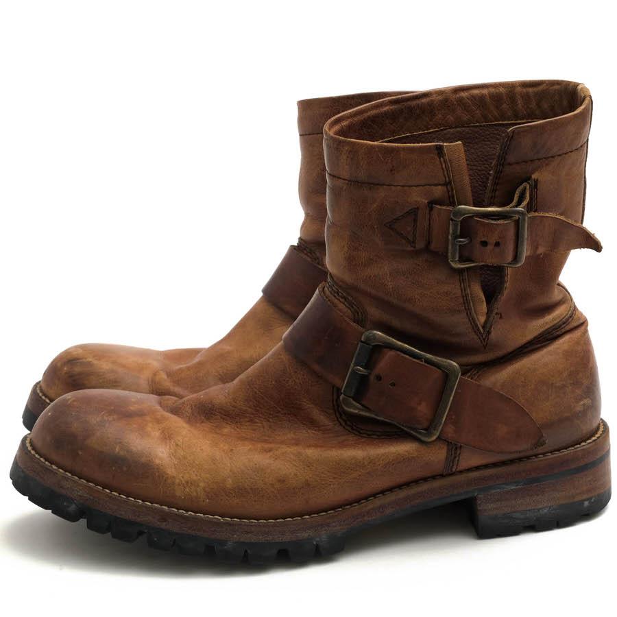 PADORONE エンジニアブーツ PADRONE（パドローネ） エンジニアブーツ PAUL3 ENGINEER BOOTS ステア