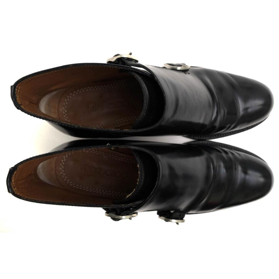 JIMMY CHOO（ジミーチュウ） ジョッパーブーツ Saint James ガラス