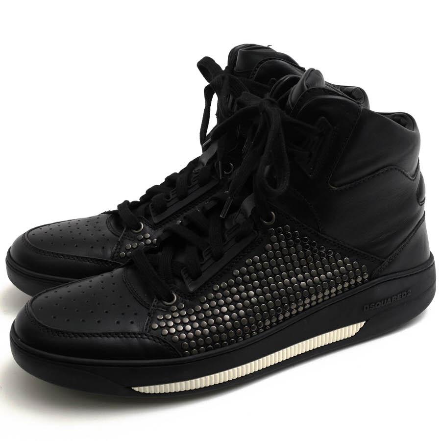 DSQUARED2 ディースクエアード ハイカットスニーカー W14 SN122 V065 