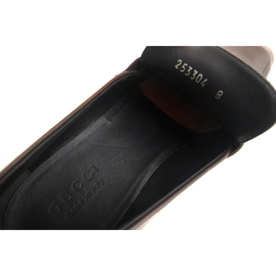 GUCCI（グッチ） コインローファー 253304 牛革 カーフ GUCCIロゴ