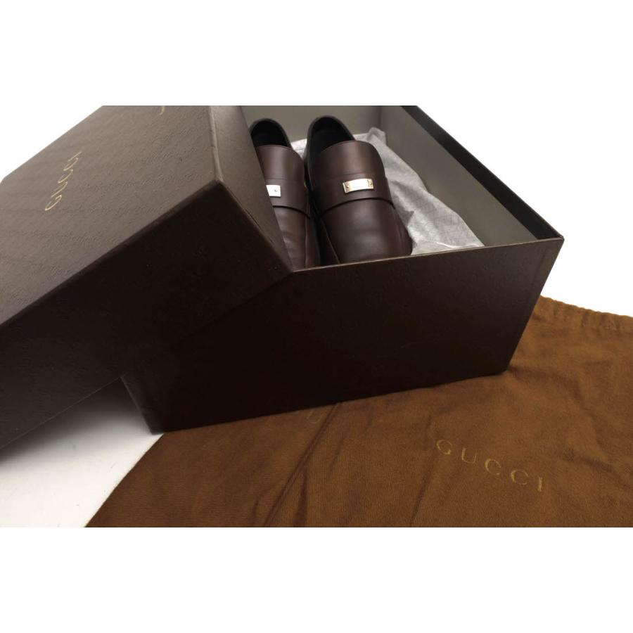 GUCCI（グッチ） コインローファー 253304 牛革 カーフ GUCCIロゴ