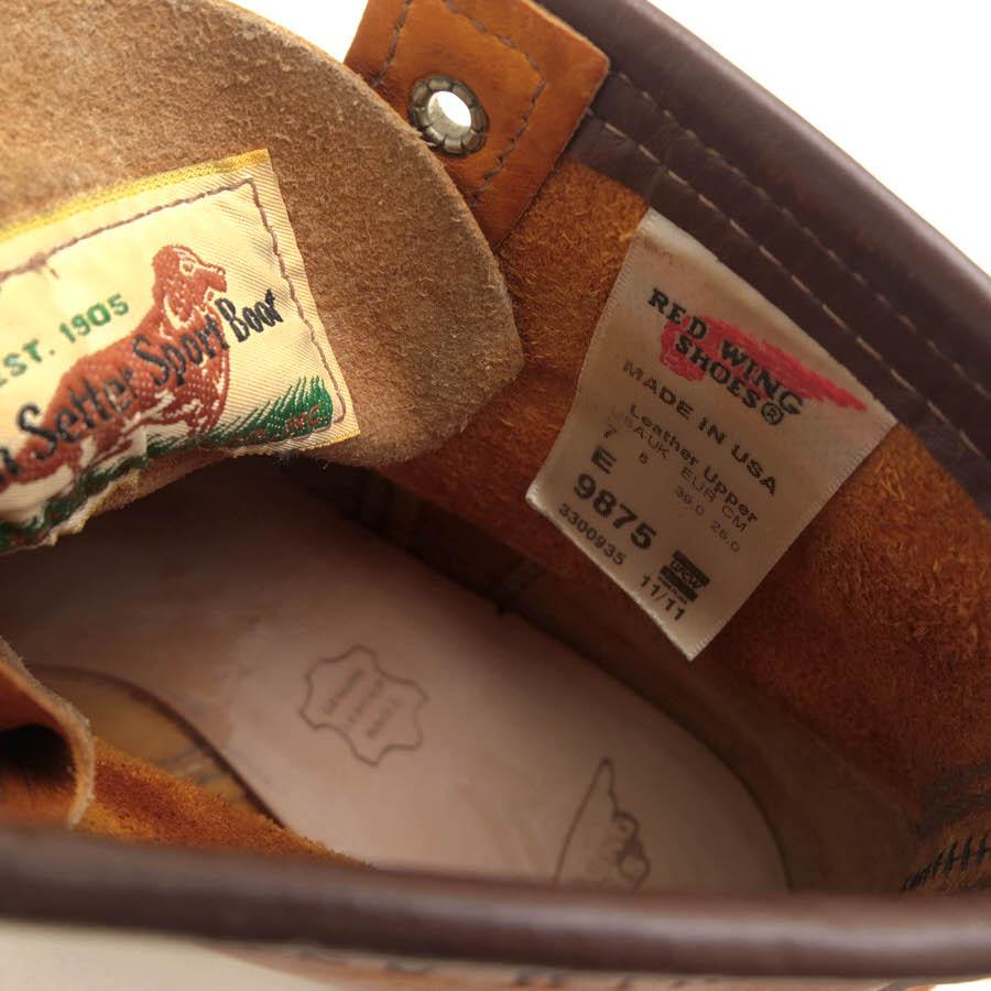 極美品】REDWING CLASSIC MOCTOE 復刻犬タグ 9875 RED WING