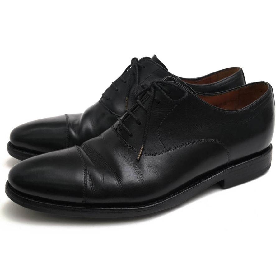 ジャランスリウァヤ 6 1/2 25 ウィングチップ メダリオン シボ革 黒 ジャランスリウァヤ 6 1/2 25 ウィングチップ メダリオン シボ革 黒