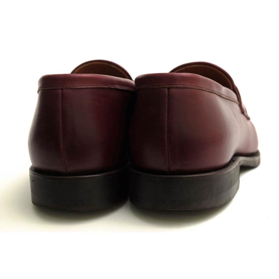 Schonheit ショーンハイト コインローファー SH111-E1 米国ホーウィン社クロムエクセル 牛革 バーガンディー ブリティッシュトラッド  スリ