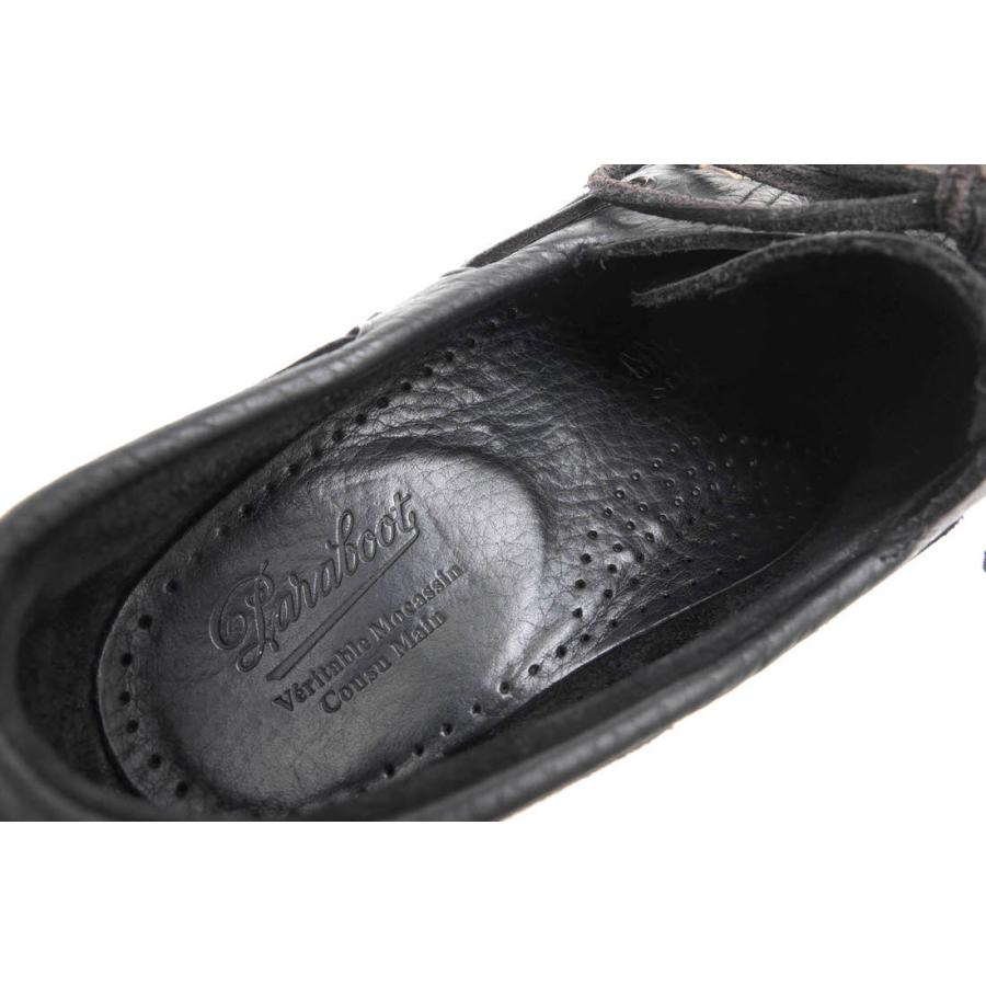 Paraboot（パラブーツ） デッキシューズ BARTH FOUL NOIR バース フル