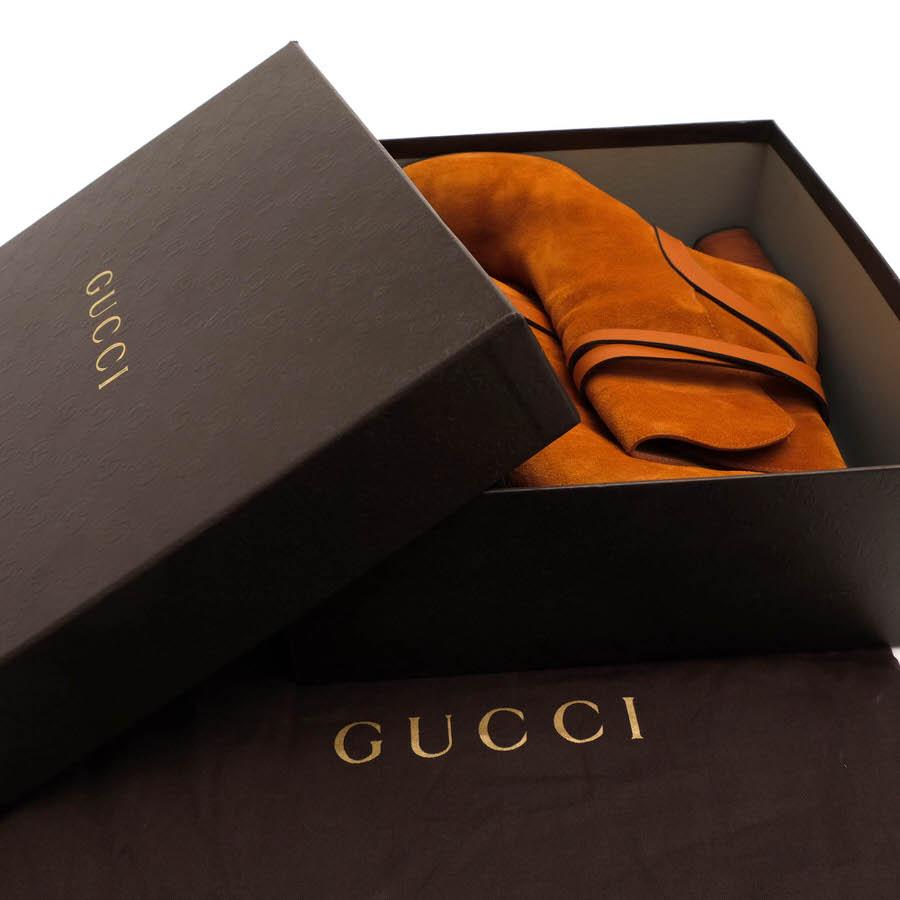 GUCCI（グッチ） ミドルブーツ 380949 Maori Lifford Heeled boots
