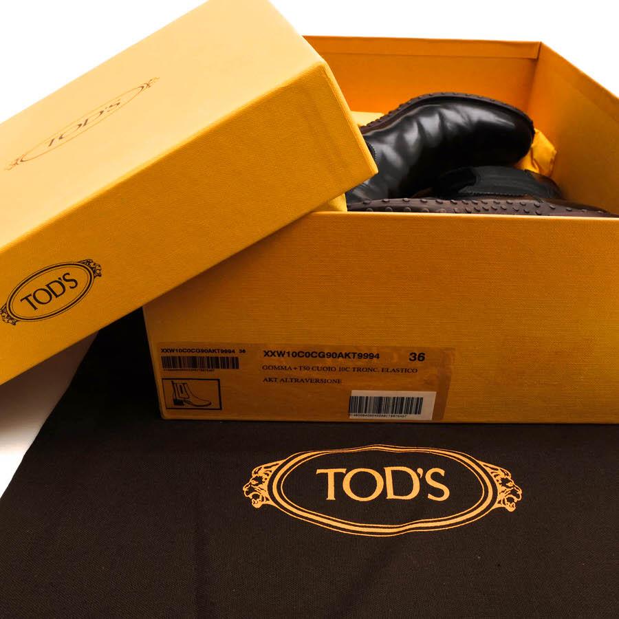 TOD'S（トッズ） サイドゴアブーツ XXW10C0CG90AKT9994 GOMMA+T50