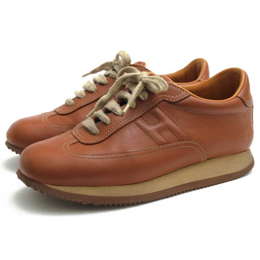 HERMES（エルメス） ローカットスニーカー Quick クイック 牛革 カーフ