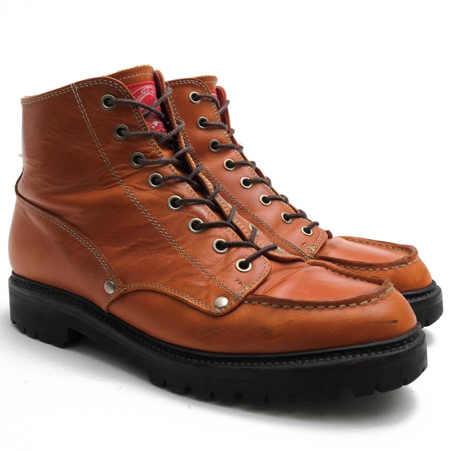 EVISU（エヴィス） ワークブーツ YK2001 U-TIP BOOTS 山根靴店 牛革 