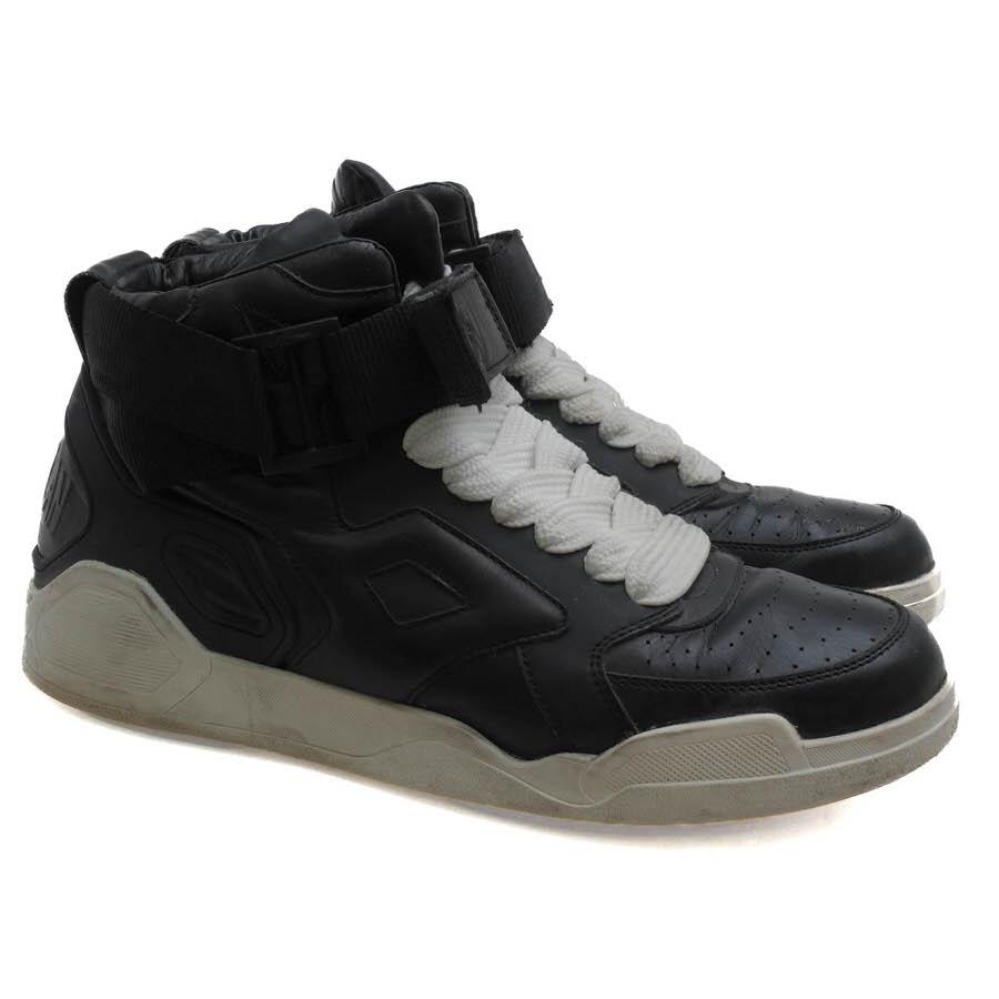 ○マルセロ ブロン MARCELO BURLON 牛革 カーフ ハイカットスニーカー EM9008 メンズ 【中古】 中古 MARCELO BURLON マルセロ ブロン ハイカットスニーカー EM9008 牛革