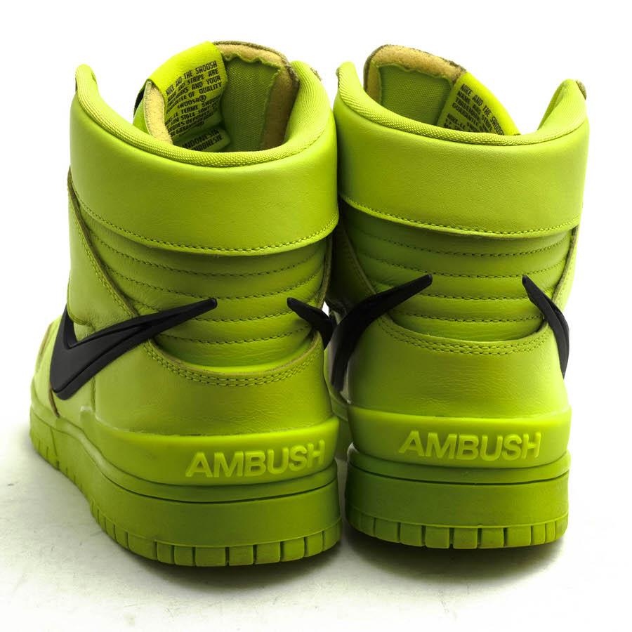 NIKE ナイキ ハイカットスニーカー CU7544-300 Dunk High Flash Lime