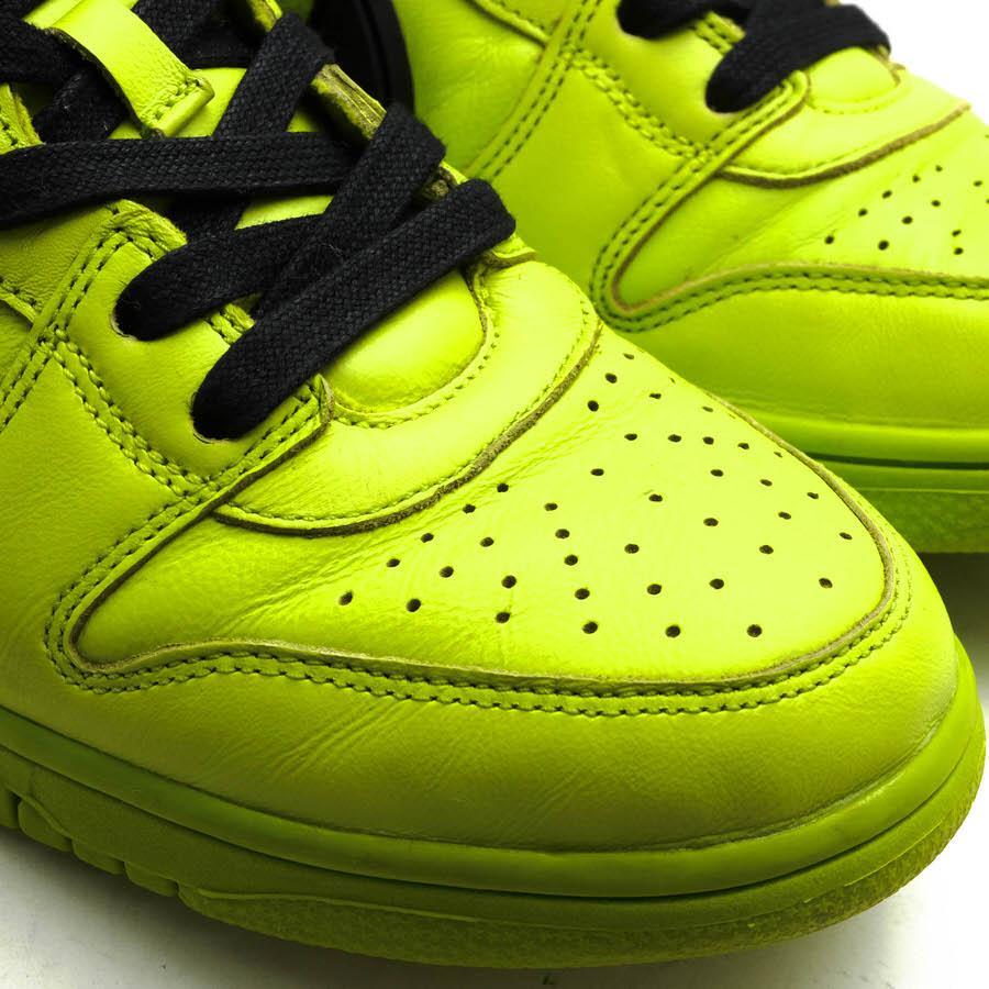 NIKE ナイキ ハイカットスニーカー CU7544-300 Dunk High Flash Lime