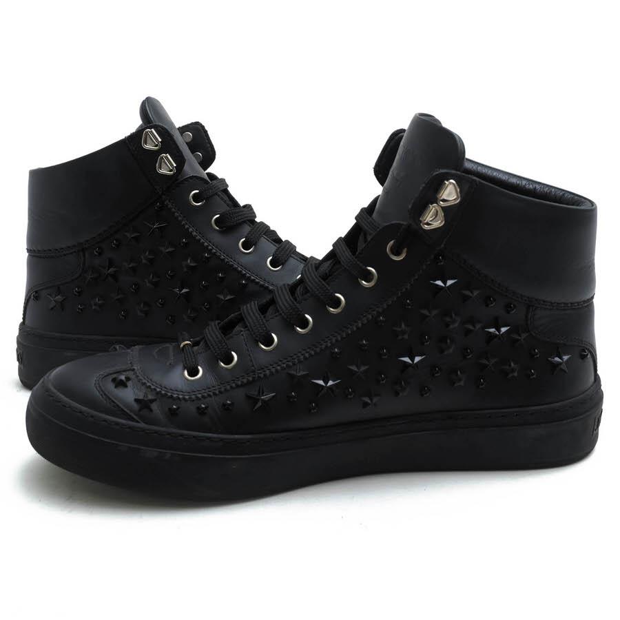 JIMMY CHOO（ジミーチュウ） ハイカットスニーカー ARGYLE-OMX 牛革