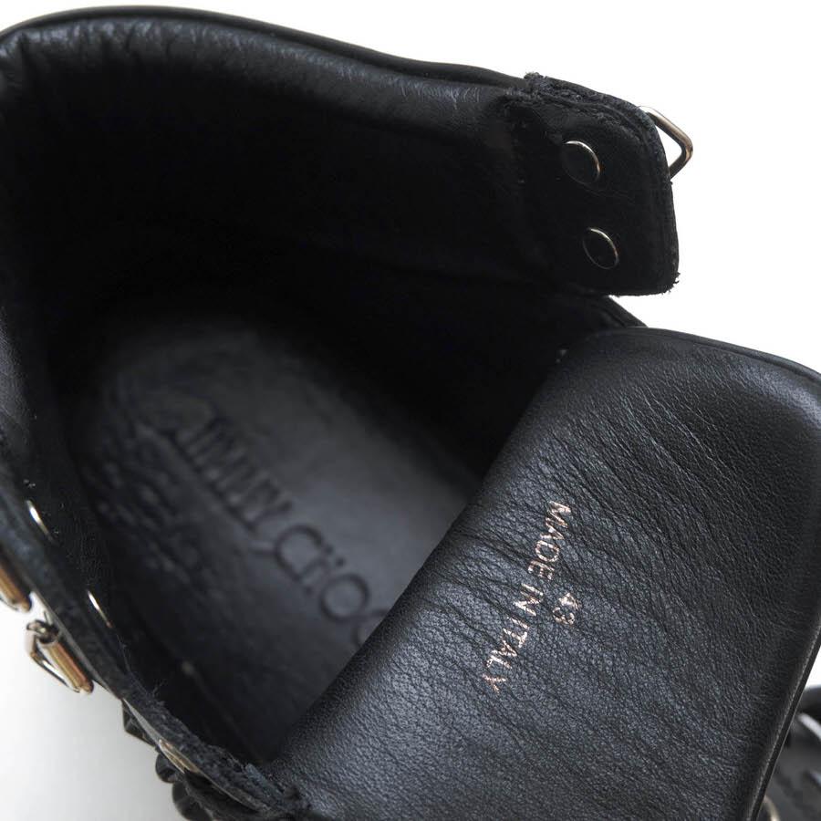 JIMMY CHOO（ジミーチュウ） ハイカットスニーカー ARGYLE-OMX 牛革