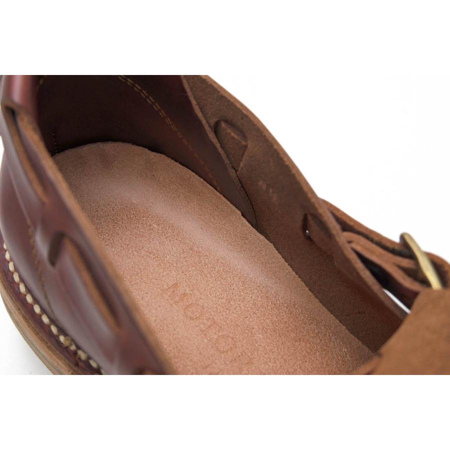 ○モトラトリー MOTORATORY 米国ホーウィン社クロムエクセル 牛革 MOTORATORY モトラトリー スリッポン 7072 Leather Slip On Chro 中古 MOTORATORY モトラトリー スリッポン 7072 Leather Slip On Chromexcel