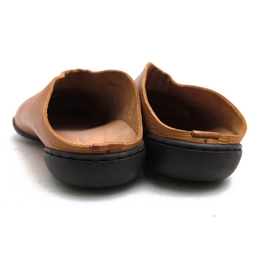 ○トリッペン trippen ナチュラルカーフ 牛革 スリッポン Spoon Cloud 一枚革 レディース 【中古】 中古 trippen（トリッペン） スリッポン Spoon Cloud ナチュラルカーフ 牛革