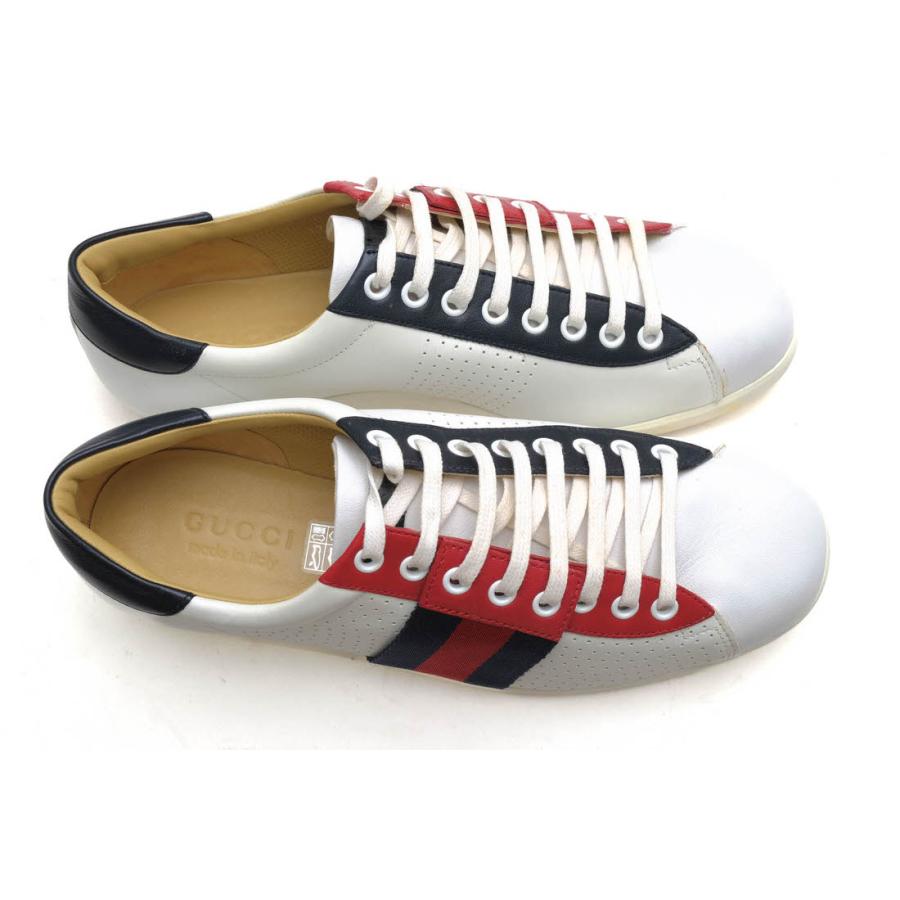 GUCCI（グッチ） ローカットスニーカー 192713 牛革 カーフ シェリー