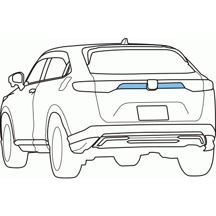 ホンダ（HONDA） 純正 リアコンビガーニッシュ プラチナホワイトパール