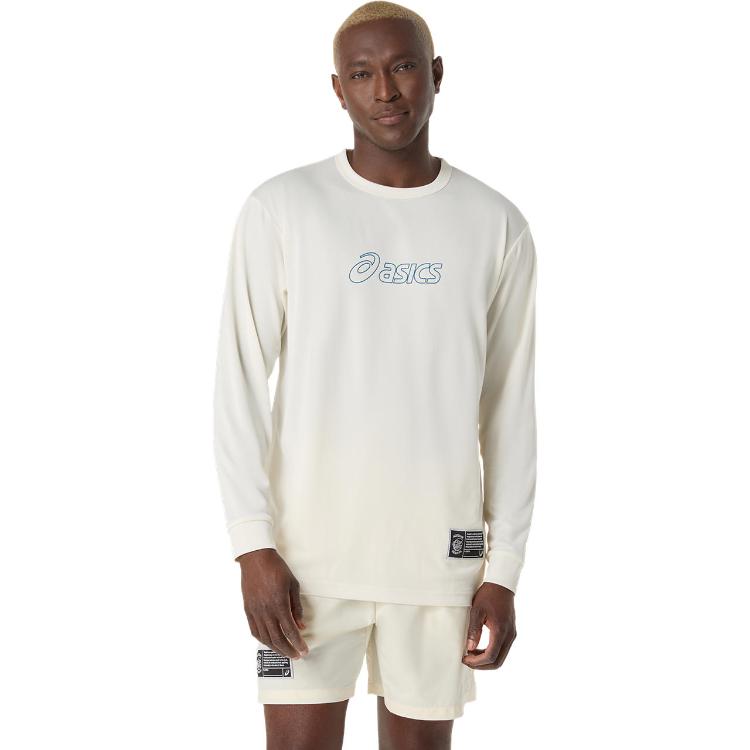 【新品未使用】ASICS x ELDORESO ロングスリーブTシャツ Lサイズ asics アシックス ロングスリーブ アイボリー L 2063A426 201 | 衣類