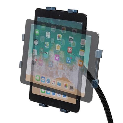 iPad タブレット寝ながらスタンド クランプ固定 角度調整 360度回転 フレキシブルアーム 13インチ対応｜desk-ichiba｜07