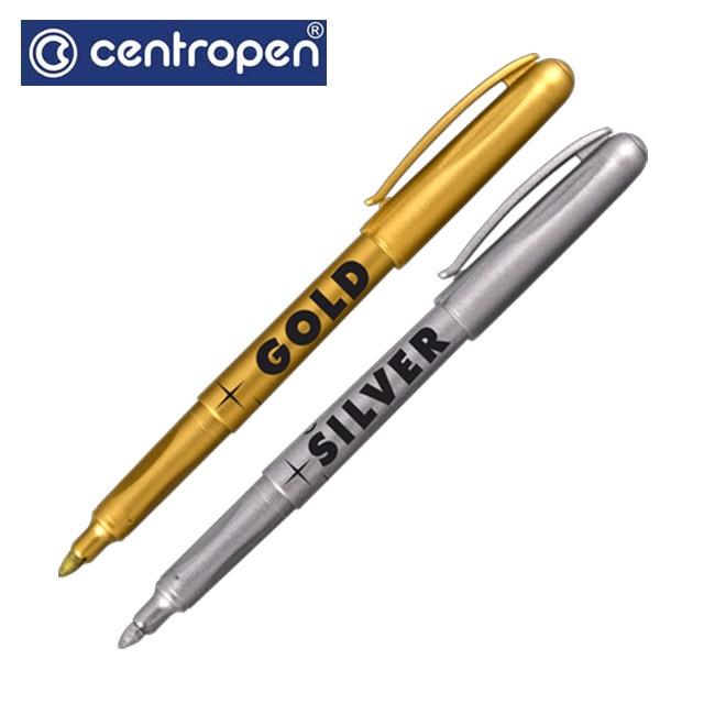 セントロペン 金銀ペン 水性サインペン CENTROPEN : 文房具 手帳 DESK