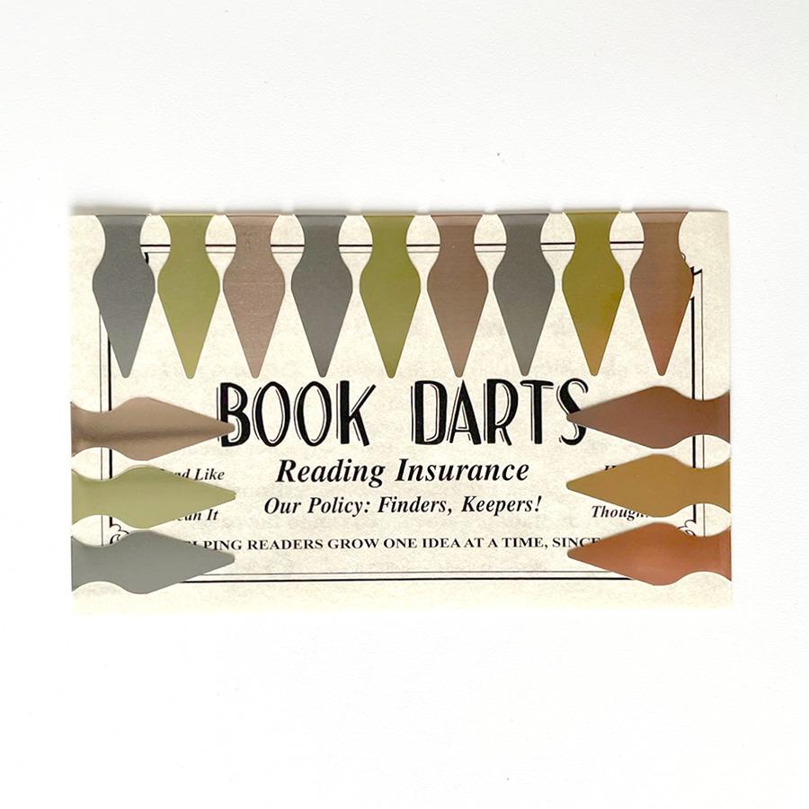 BOOK DARTS ブックダーツ 15個入り ミックス : 文房具 手帳 DESK LABO