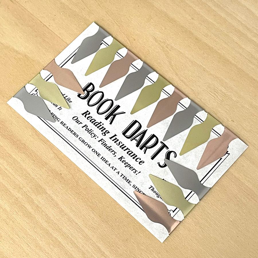 BOOK DARTS ブックダーツ 15個入り ミックス : 文房具 手帳 DESK LABO