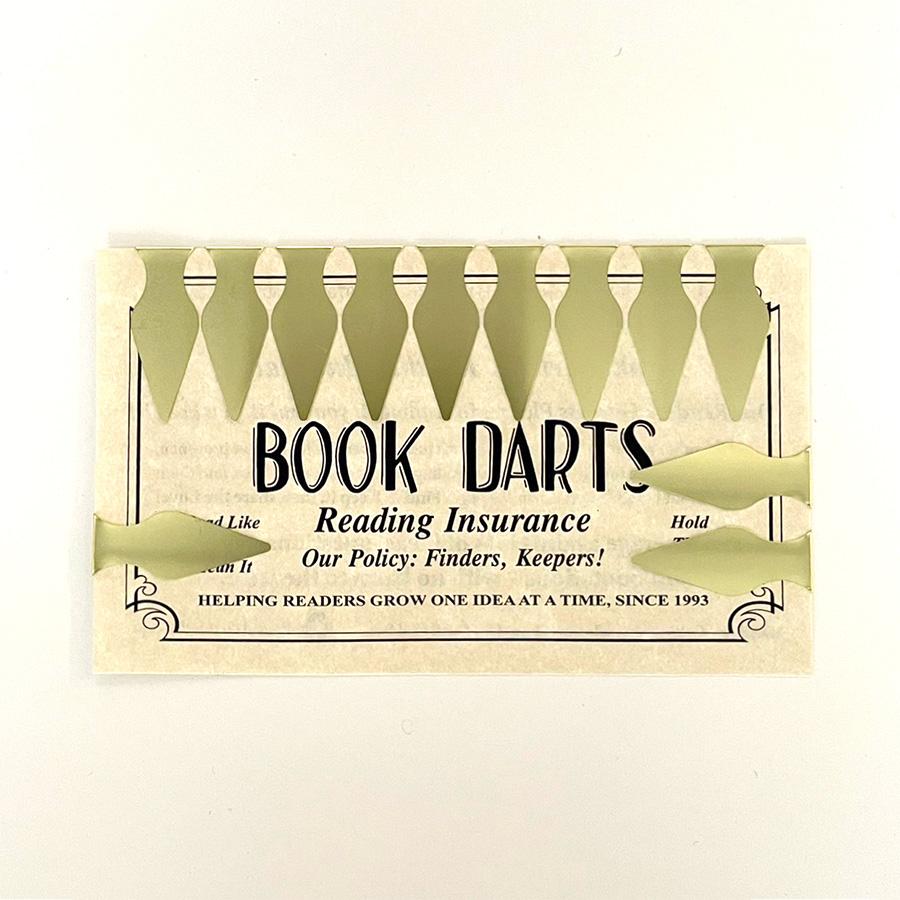 BOOK DARTS ブックダーツ 12個入り ゴールド : 文房具 手帳 DESK LABO