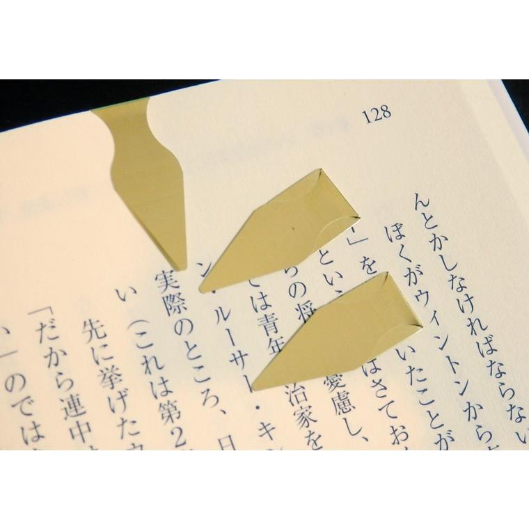 BOOK DARTS ブックダーツ 12個入り ゴールド : 文房具 手帳 DESK LABO
