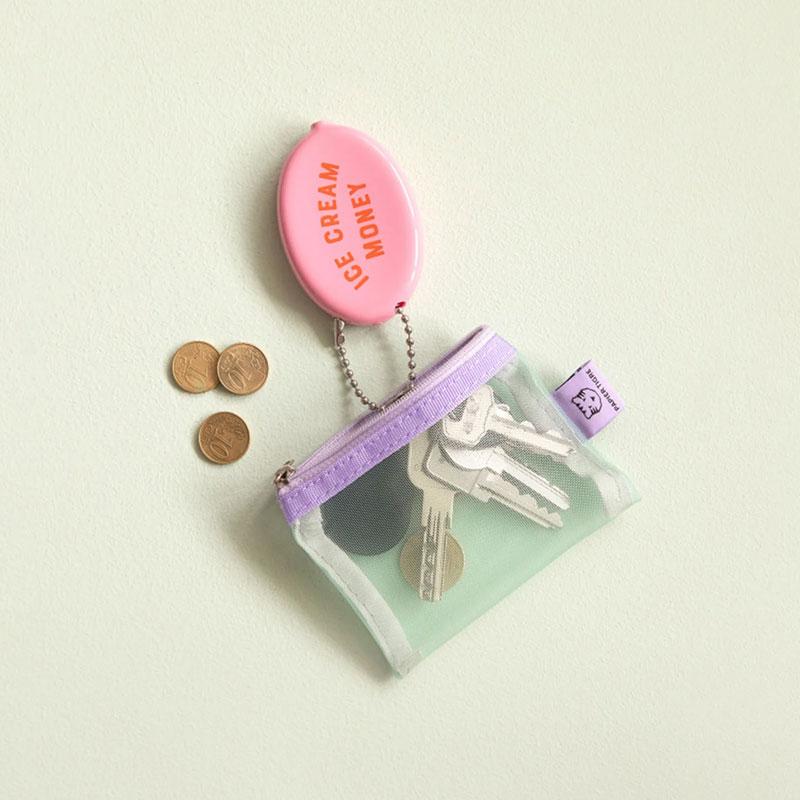 PAPIER TIGRE パピエティグル メッシュポーチ XS POCKET ミニポーチ