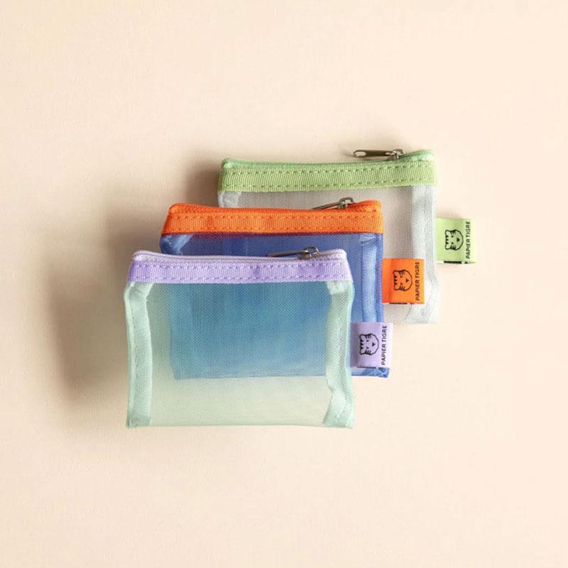 PAPIER TIGRE パピエティグル メッシュポーチ XS POCKET ミニポーチ