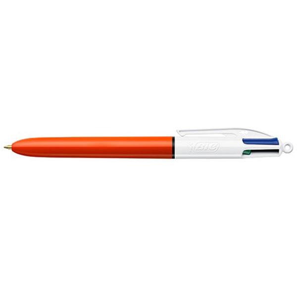 BIC（ビック） 4色ボールペン 1mm 0.7mm 手帳 筆記具 : 文房具