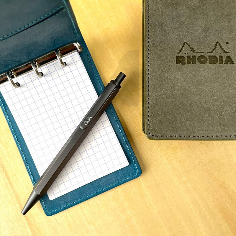 RHODIA（ロディア） オーガナイザー システム手帳 ミニ3穴 ターコイズ