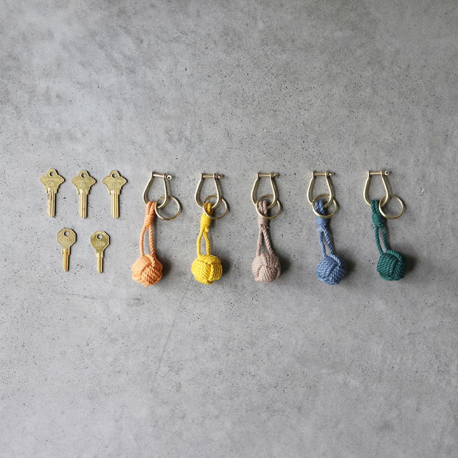 DETAIL（ディテール） モンキーフィストノットキーリング キーホルダー