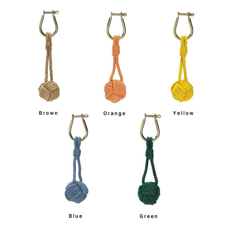 DETAIL（ディテール） モンキーフィストノットキーリング キーホルダー