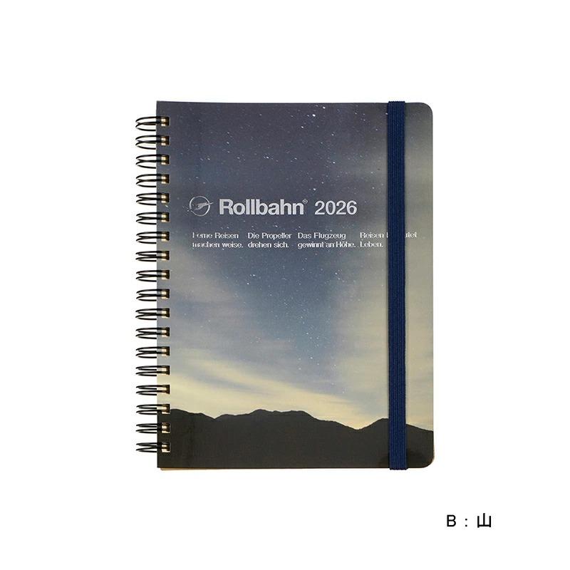 DELFONICS ロルバーン ダイアリー 2026 手帳 2025年 10月始まり