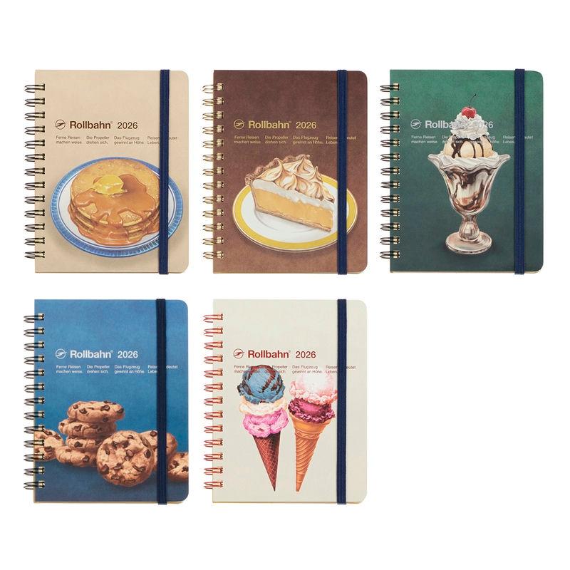 ロルバーン アメリカンスイーツ ４冊セット Ａ５　ダイアリー 2025 2025年10月始まり】 デルフォニックス（DELFONICS） ロルバーン