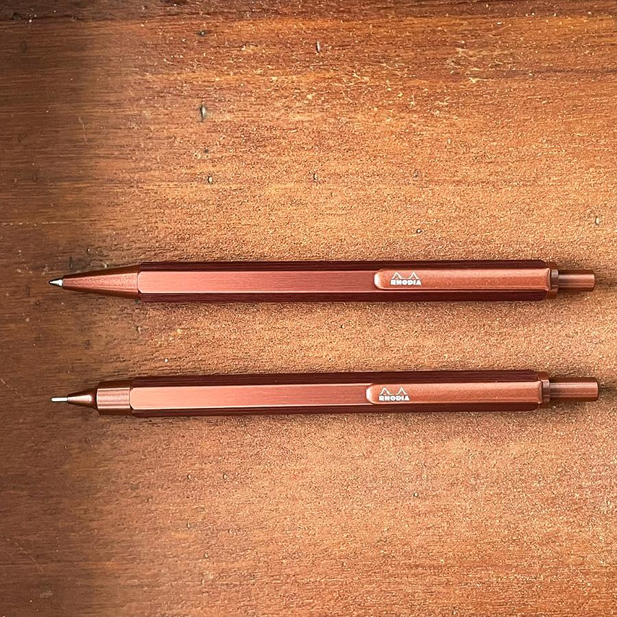 RHODIA（ロディア） スクリプト マロンブラウン シャープペン 0.5