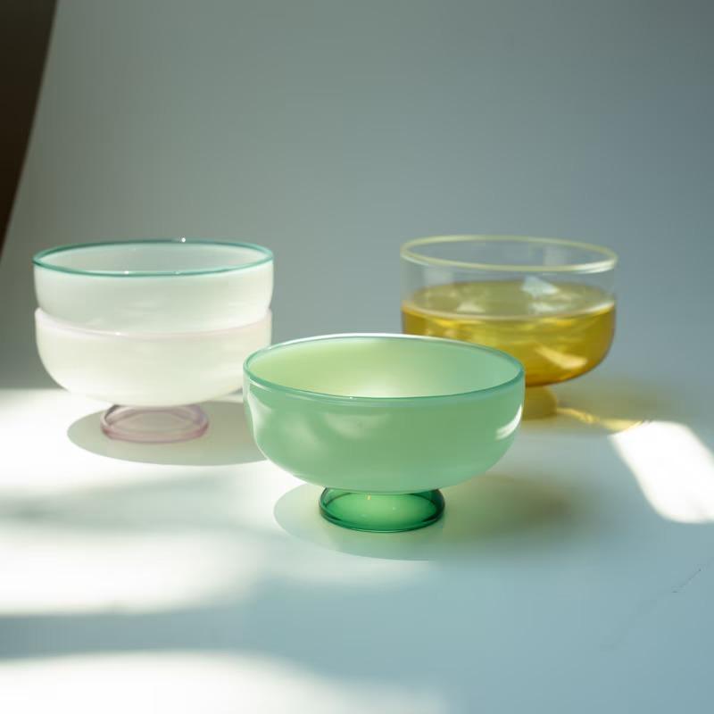 amabro（アマブロ） SNOW BOWL デザートボウル 皿 スノーボール ガラス