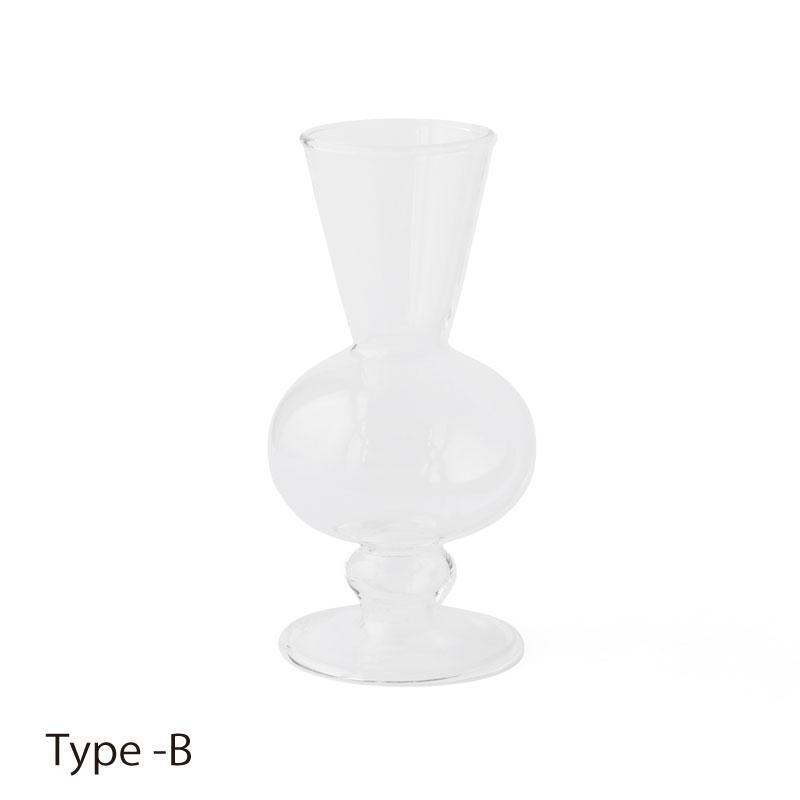 amabro（アマブロ） ミニベース MINI VASE -CLEAR-amabro ガラス 花瓶