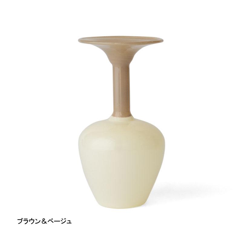 amabro（アマブロ） ミニベース MINI VASE TWO TONE amabro ガラス