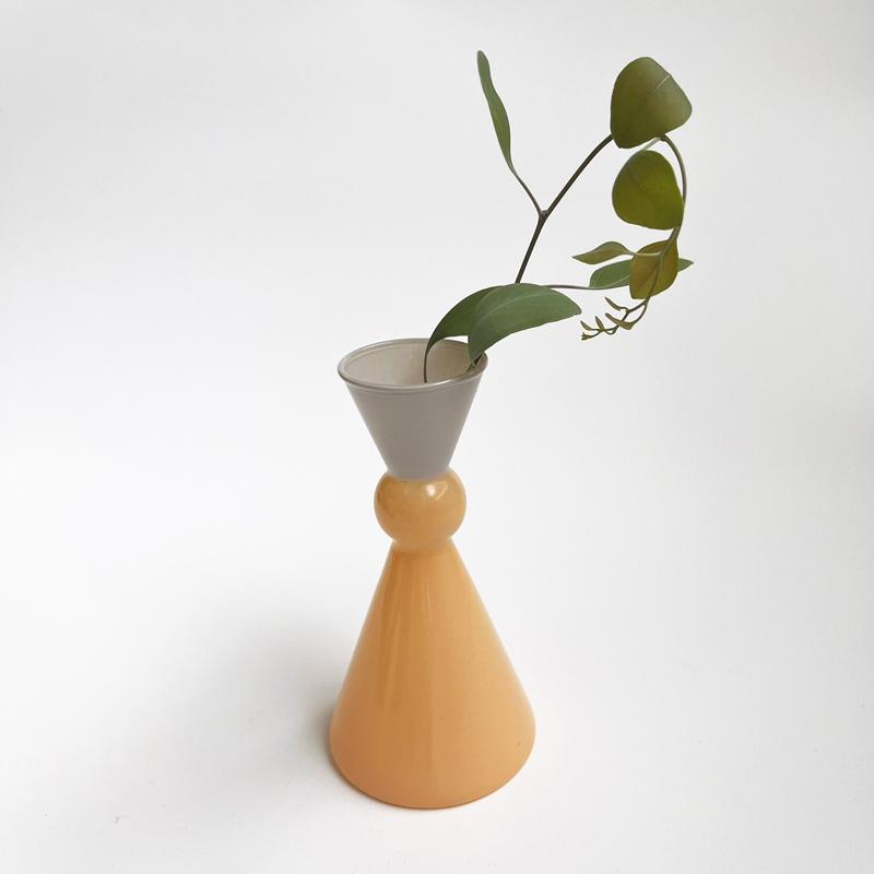 amabro（アマブロ） ミニベース MINI VASE TWO TONE amabro ガラス