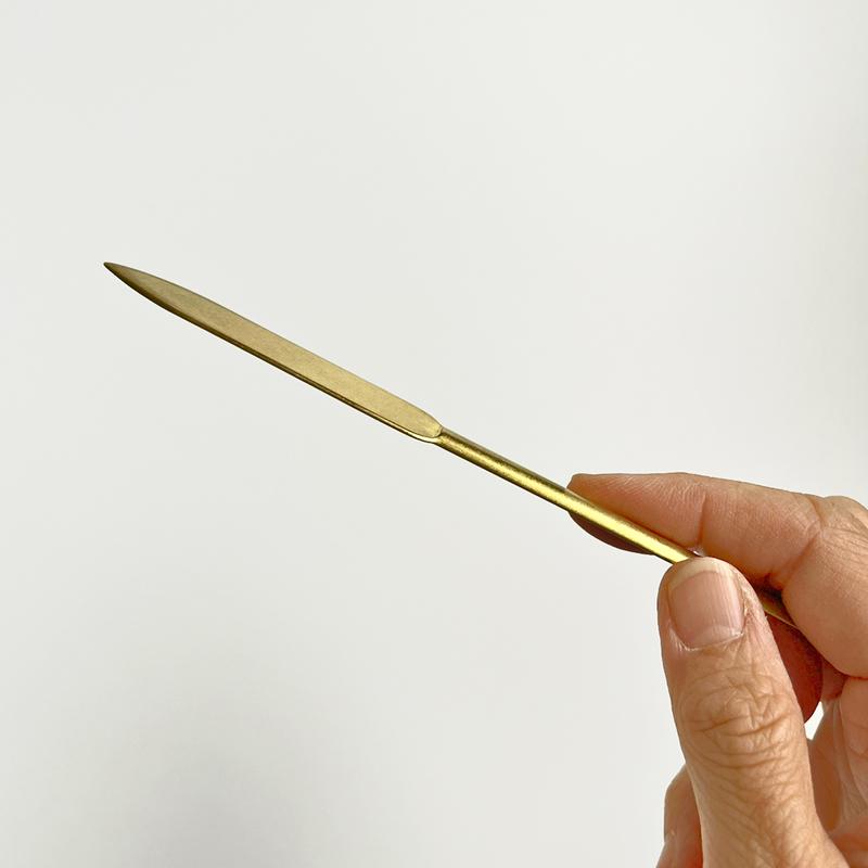 ペーパーナイフ ピクス PICUS レターオープナー 真鍮 ブラス ペーパー