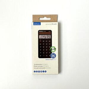 MAUL カリキュレーター ECO MD2 電卓 コンパクト 携帯 計算機 : 文房具