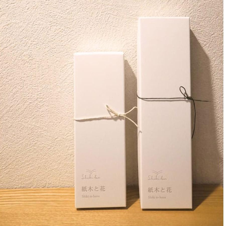 Shiki bun 紙木と花 Long 日本製 花器 ドライフラワー : 文房具 手帳