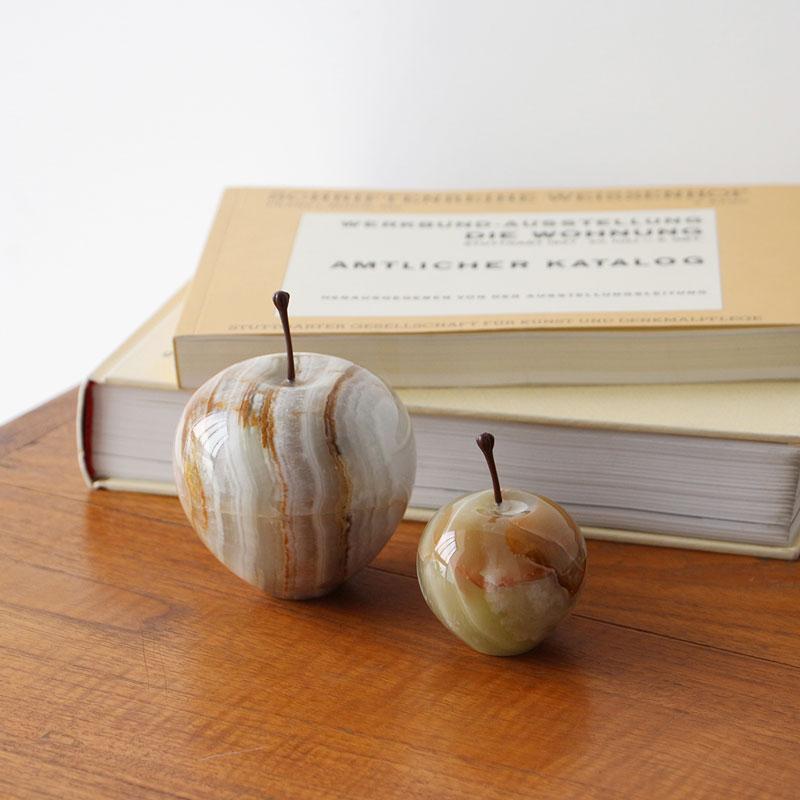 マーブルアップル ストライプ L　ペーパーウェイト 大理石 かわいい おしゃれ オブジェ インテリア DETAIL | DETAIL | 03