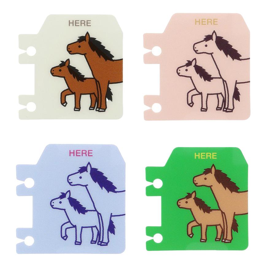 DELFONICS（デルフォニックス） ロルバーン ブックマーク ポニー 栞