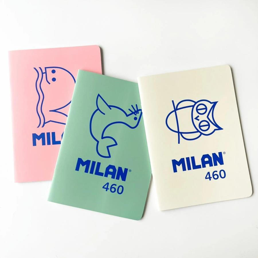 ミラン MILAN 460 ノート A5 サイズ 1918 シリーズ スペイン デザイン